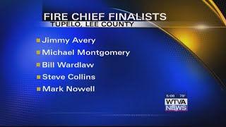 Five men vying for Tupelo fire chief job