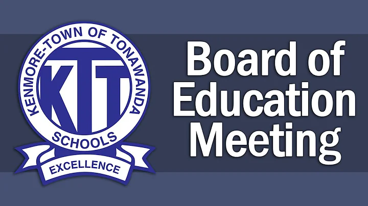 Ken-Ton UFSD Tuesday, January 10, 2023 - Board of Education Meeting
