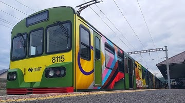 Ride Onboard 🏳️‍🌈PRIDE 🏳️‍🌈 DART 8115 from Bray To Dalkey (22/6/22).