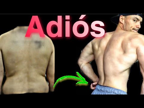Video: 3 formas de deshacerse de la grasa de la espalda