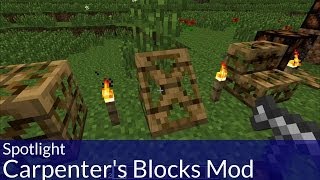 Spotlight: Minecraft Carpenter's Blocks Mod screenshot 1
