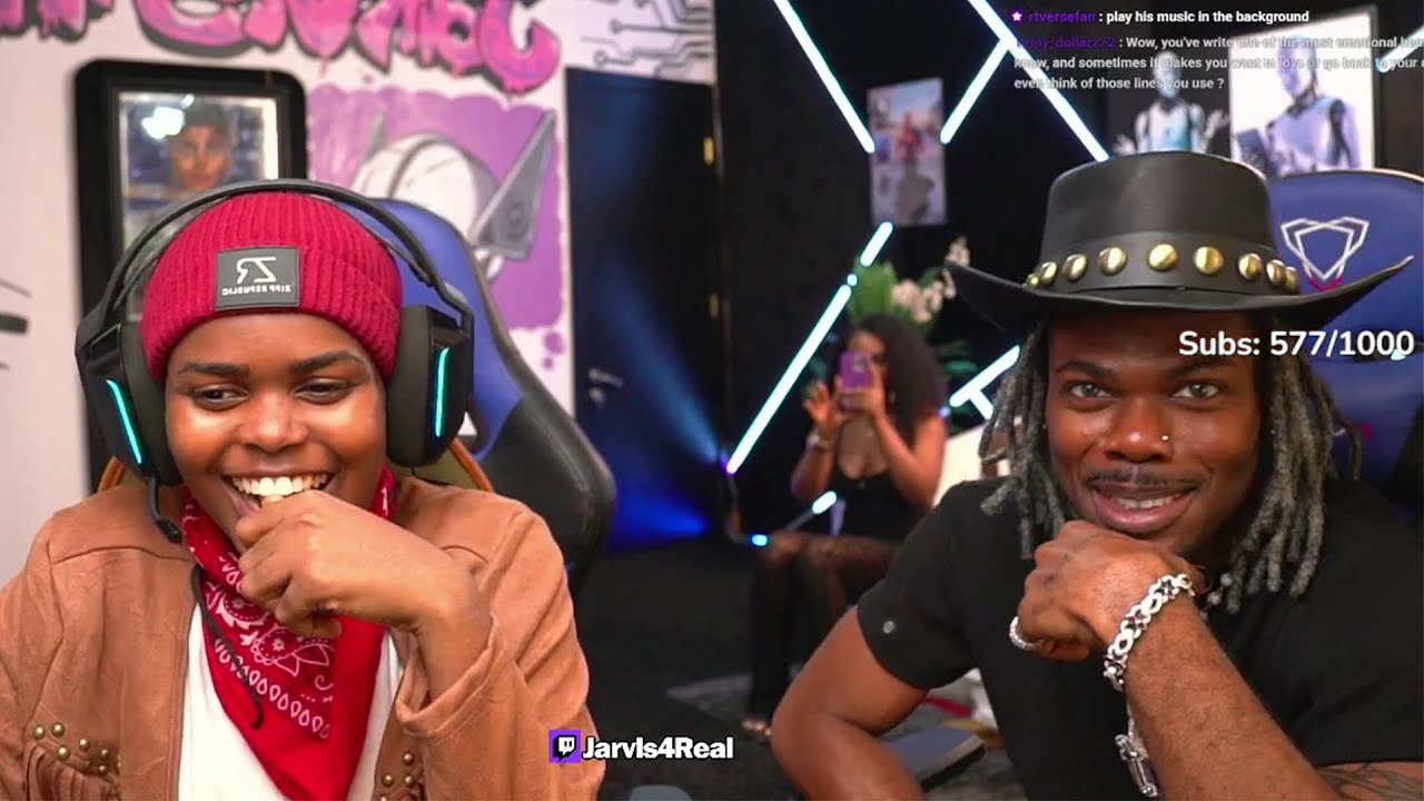 Jarvis Hosts CKay, Agege and Friends On Twitch