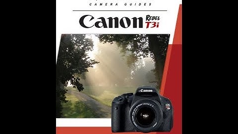 Canon T3i Instructional Guide by QuickPro Camera Guides