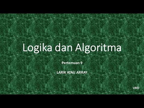 Logika dan Algoritma
