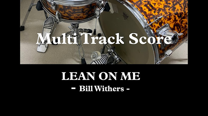 Lean on Me Drums version - Drums performance video thumbnail