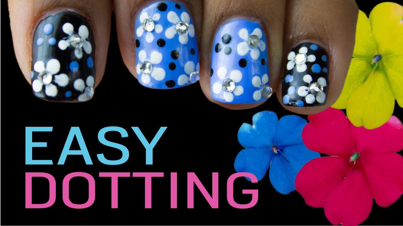 5. Easy DIY Nail Art Lines with a Dotting Tool - wide 9