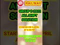 MOTIVATIONAL VIDEO RAILWAY GROUP D NEW BATCH STARTED SOON 🍉🍉🍉🍉🍉🍉🍉 #railwayrecruitmentboard #rrb