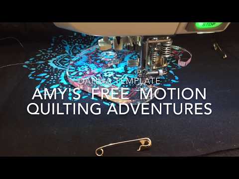 Amy's Free Motion Quilting Adventures: Quilting with Rulers