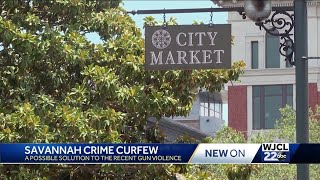 Savannah mayor considering curfews to combat city's gun violence