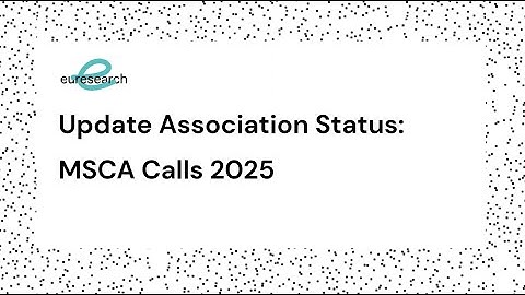 Update Association Status of Switzerland in Horizon Europe - MSCA Calls 2025
