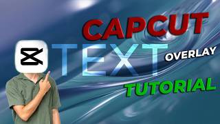 How to create this transparent text effect in CapCut!