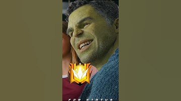 Hulk Is Always Hulk || #attitude status ||#shorts || #reels || #youtubeshorts