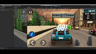 Car Racing Multiplayer Game with AI Bots  sellunitysourcecode