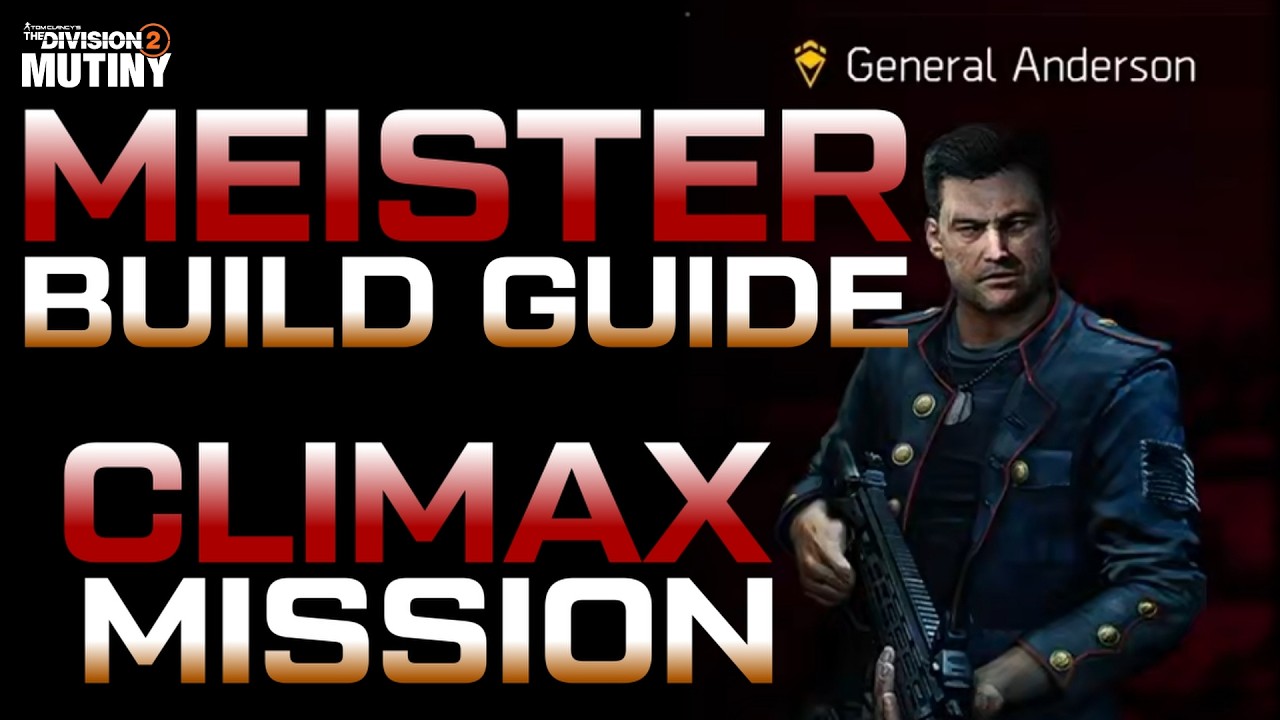 Meister Rox Build DIVISION 2 - MEISTER BUILD FÜR DIE STAHLROSS CLIMAX MISSION - GENERAL ...