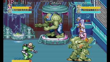 Captain Commando - Capcom 1991 - MAC, BABY - 2 players 1 credit gameplay キャプテンコマンドー