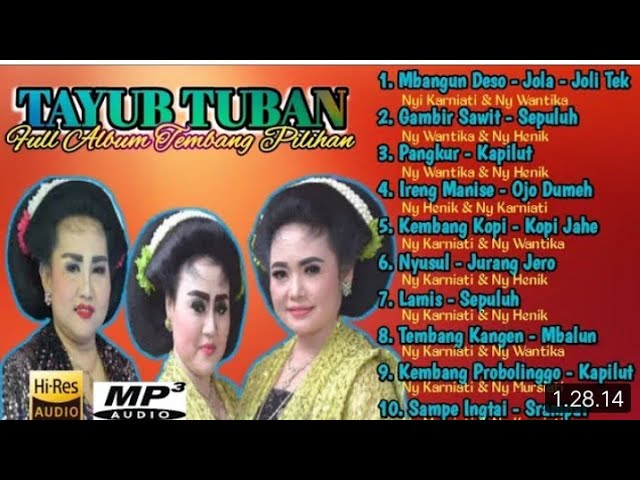 Tayub Tuban Full Album Pilihan Terbaru 2022 || NYI Wantika cs || Javanese Culture class=