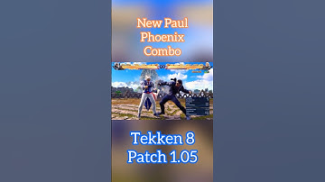 New Paul 12 Hit Combo With 108 Damage #tekken8 #shorts #combo