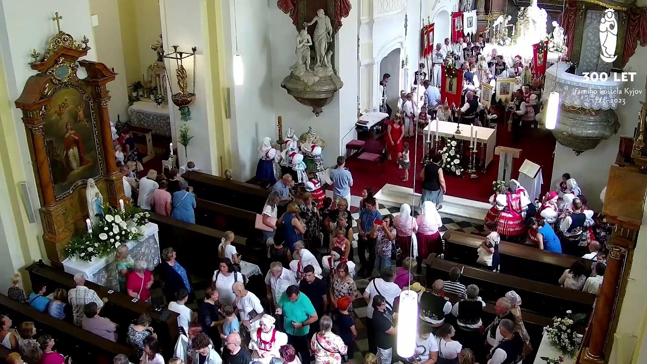 Slavnost Nanebevzetí Panny Marie – poutní mše svatá, 13. 8. 2023