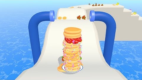 Pancake Run - Gameplay Walkthrough All Levels - Part 1