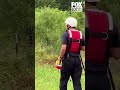 Rescue helicopter hovers over Texas flooding