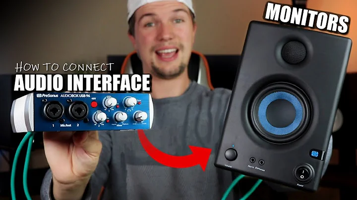 How to Connect Studio Monitors to Audio Interface | PreSonus Audiobox USB 96 & NI Komplete Audio 1