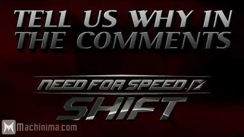Need for Speed: SHIFT Laguna Seca Trailer (Not Sure)