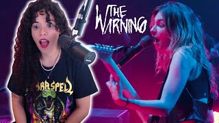 The Warning 'Enter Sandman' Metallica Live REACTION | Metal Guitarist Reacts