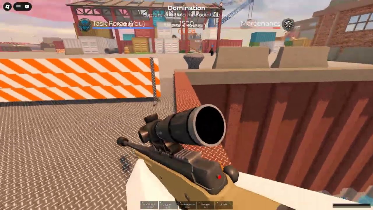 Finding a bug in Ground War and going FLYING!            Roblox Ground War