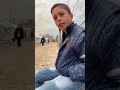 طفل سوري يغني يا شام منا قبلة وسلام في مخيم للنازحين 