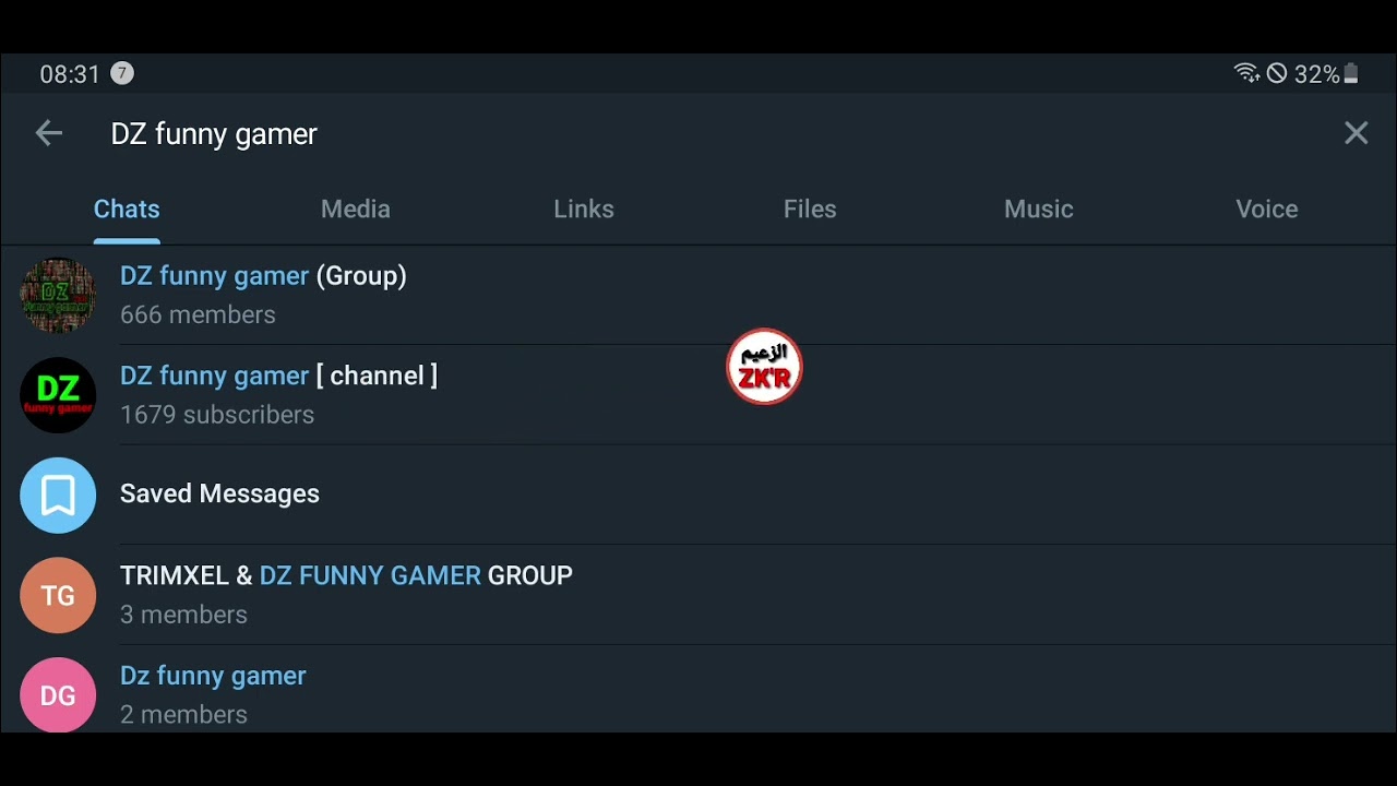 download the mod menu of DZ funny gamer from telegram channel YouTube