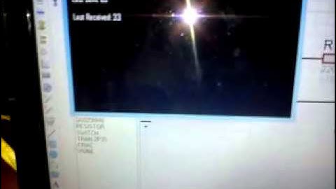 Control de luz y velocidad mediante un MSP430, implementación de comunicación Serial