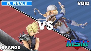 Offline MSM 233 - CLG | Void (Shiek) VS Sparg0 - (Cloud) Winners Final