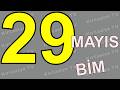 BİM 29 MAYIS 2026 - CUMA GÜNÜ BİM'DEYİZ 29 MAYIS BİM