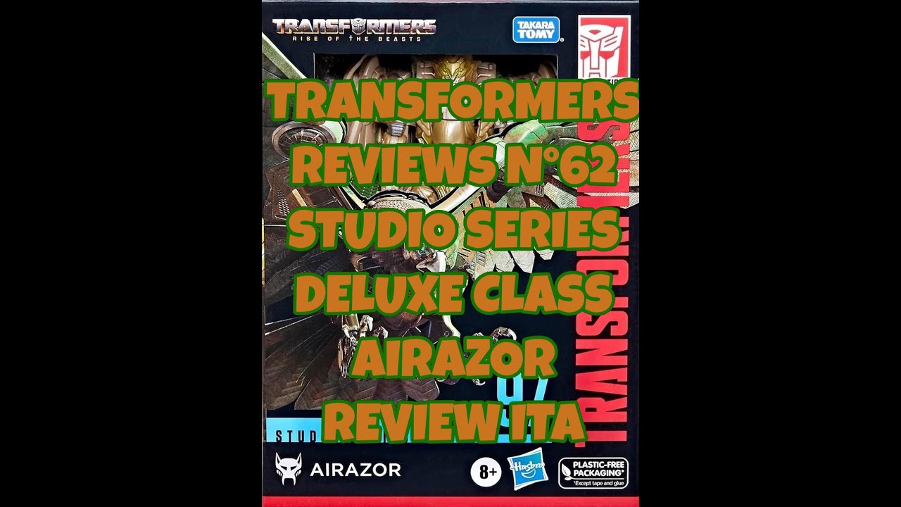 Transformers Reviews N°62 Studio Series Deluxe Class Airazor Review ITA