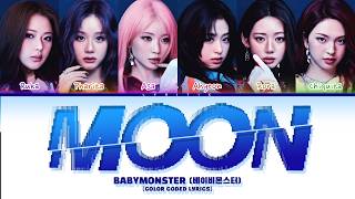 Babymonster 베이비몬스터 Moon Color Coded Lyrics