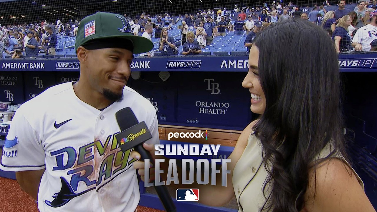 Tampa Bay Rays' Chandler Simpson: We beat teams 'in a lot of ways' | MLB Sunday Leadoff | MLB on NBC