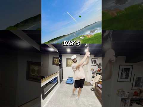 Day 5 of Hitting a Hole-in-One in VR!