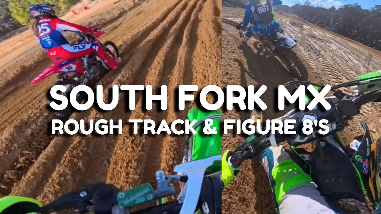 SOUTH FORK MX | THUMPERS & FIGURE 8'S - YouTube