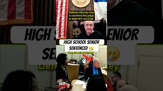 High school Senior Sentenced to jail before he could finish!  #courtroom #jail #criminaljustice
