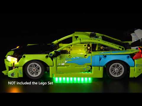 Lightailing Light Kit For LEGO Fast and Furious Mitsubishi Eclipse Car 42229
