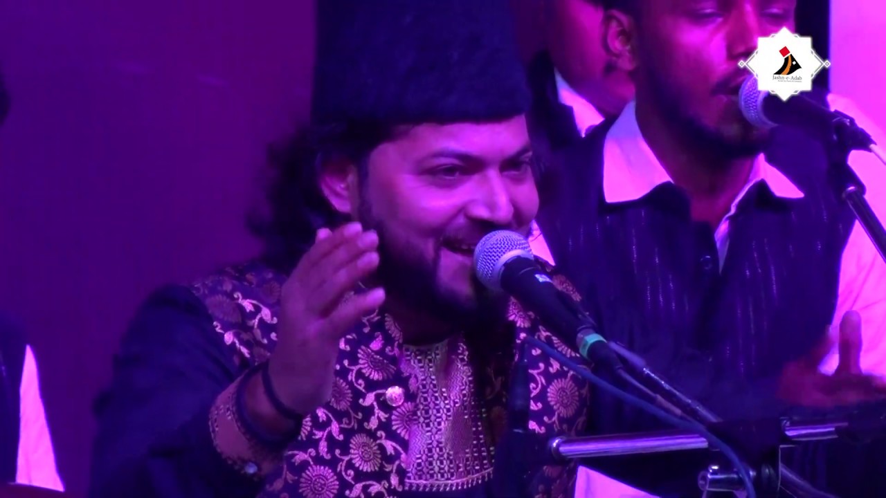 Bhardo Jholi Meri Ya Mohammad  Qawwali by Junaid Sultani  Jashn e Adab 7th Poetry Festival 2018