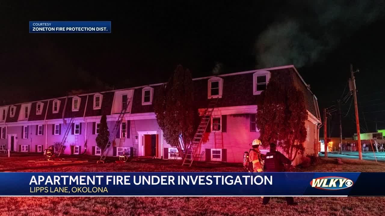 Multiple families displaced after fire at apartment building in Okolona ...