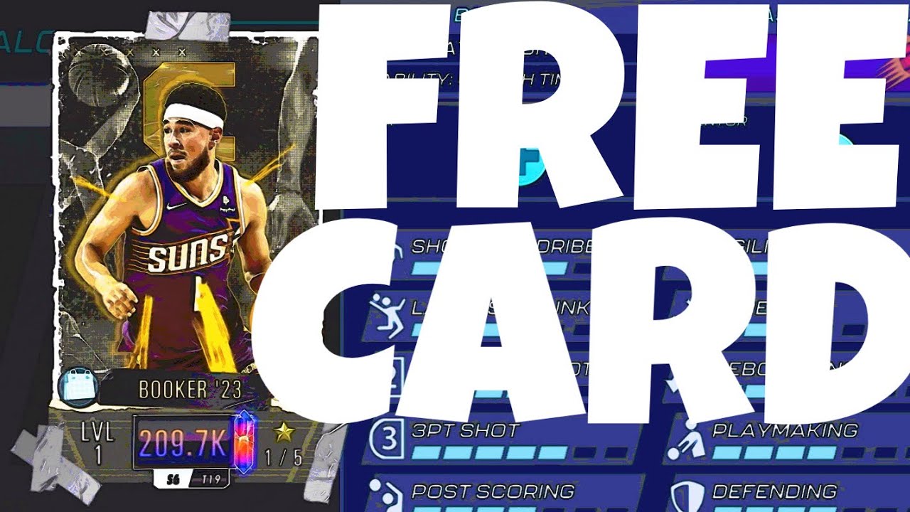 FREE DEVIN BOOKER CARD!!!! 🫠🤫 NBA 2K Mobile - YouTube