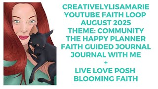 #youtubecollabloopgroup Faith Guided Bible Journaling @TheHappyPlannerChannel @liveloveposh