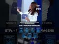 ETFs ou fundos tradicionais: qual custo entrega melhor retorno no longo prazo #shorts
