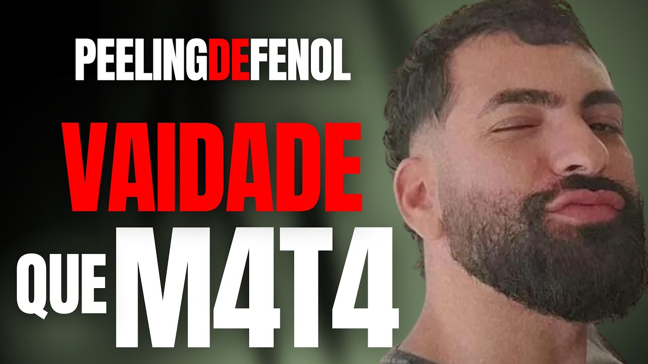 O PEELING DE FENOL, A VA1DADE E A M0RT3 INESPERADA - C/ CARLOS DE FARIA - CRIME
