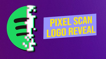 Pixel Scan Logo Reveal Tutorial in Apple Motion