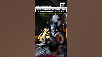 Under-construction building collapsed in Fulewadi area of Kolhapur, one causality reported