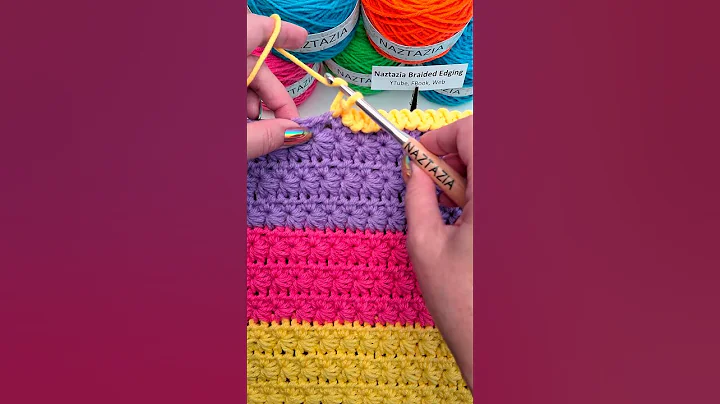 Crochet Braids Star Stitch #shorts