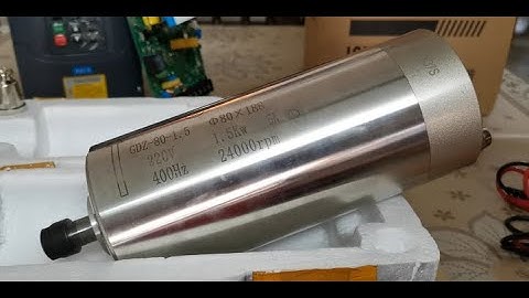 How to check if CNC spindle motor is Faulty